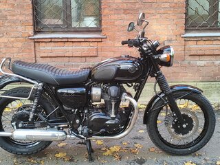 2015 Kawasaki W 800, чёрный, 600000 рублей, вид 4