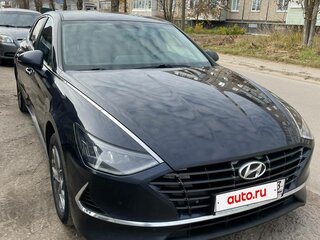 2020 Hyundai Sonata VIII (DN8), синий, 1850000 рублей, вид 3