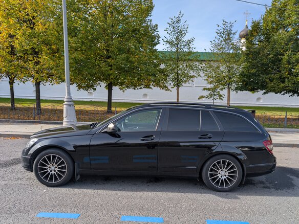 2007 Mercedes-Benz C-Класс 200 CDI III (W204), чёрный - вид 7