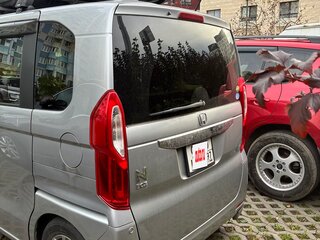 2017 Honda N-BOX II, серый, 830000 рублей, вид 3