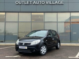 2012 Renault Sandero I, чёрный, 399000 рублей, вид 1