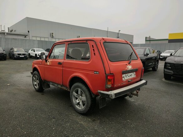 1995 Lada (ВАЗ) 2121 (4x4) I Рестайлинг, красный, 199000 рублей - вид 3