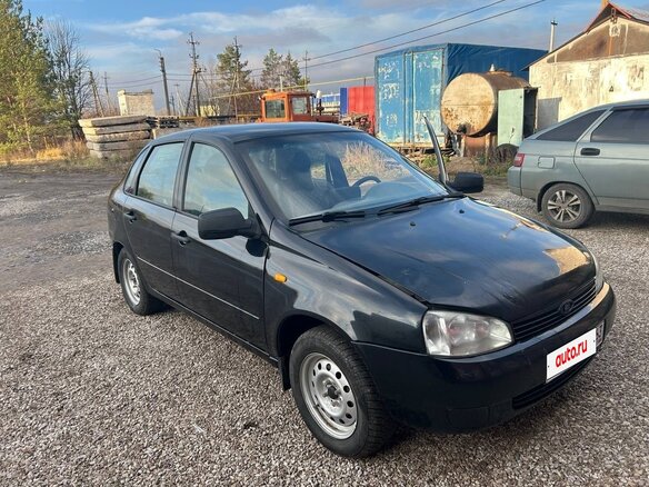 2010 Lada (ВАЗ) Kalina I, чёрный, 160000 рублей - вид 4