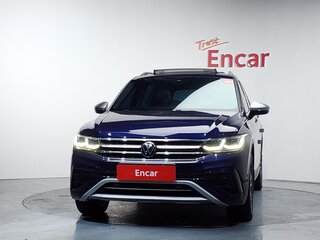 2023 Volkswagen Tiguan Allspace II Рестайлинг, синий, 2570000 рублей, вид 2