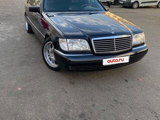 1995 Mercedes-Benz S-Класс 500 III (W140) Рестайлинг, чёрный, 7200000 рублей, вид 3