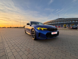 2025 BMW 3 серии M340i xDrive VII (G2x) Рестайлинг 2, синий, 6000000 рублей, вид 3