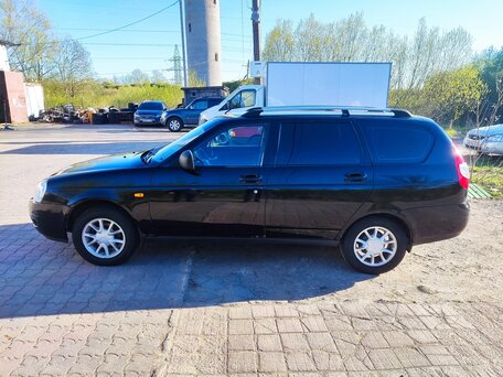 2014 Lada (ВАЗ) Priora I Рестайлинг, чёрный, 350000 рублей, вид 3