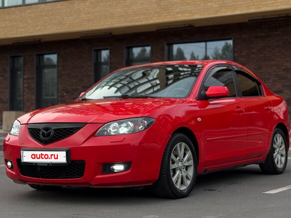 2006 Mazda 3 I (BK) Рестайлинг, красный, 550000 рублей - вид 2