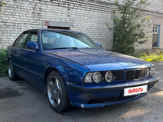 1991 BMW 5 серии 525i III (E34), синий, 230000 рублей, вид 3