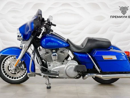 2008 Harley-Davidson Electra Glide, синий, 835000 рублей, вид 2