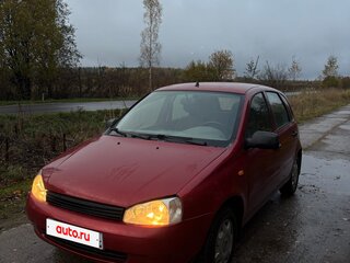 2012 Lada (ВАЗ) Kalina I, красный, 220000 рублей, вид 1