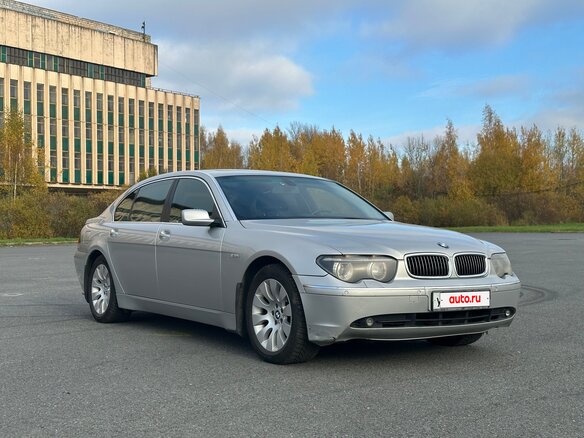 2001 BMW 7 серии Long 735Li IV (E65/E66), серебристый, 790000 рублей - вид 9