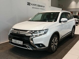 2019 Mitsubishi Outlander III Рестайлинг 3, белый, 1870000 рублей, вид 1