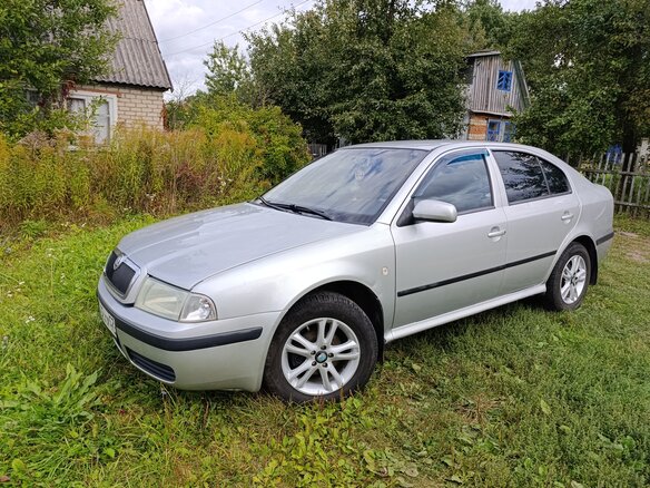 2007 Skoda Octavia I (A4) Рестайлинг, серебристый, 410000 рублей