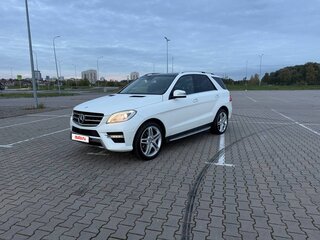 2015 Mercedes-Benz M-Класс 350 CDI III (W166), белый, 3650000 рублей, вид 1