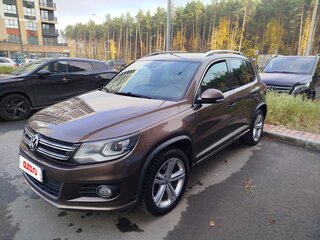2013 Volkswagen Tiguan I Рестайлинг, коричневый, 1550000 рублей, вид 1