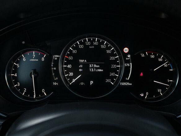 2021 Mazda CX-9 II Рестайлинг, синий, 3550000 рублей - вид 24