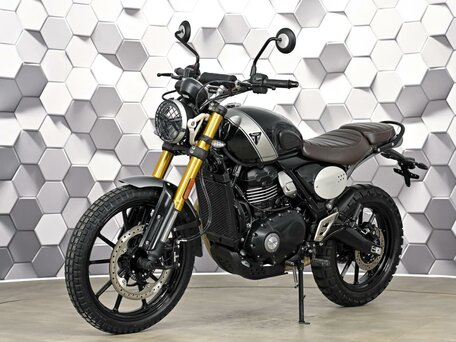2024 Triumph Scrambler, чёрный, 695000 рублей, вид 2