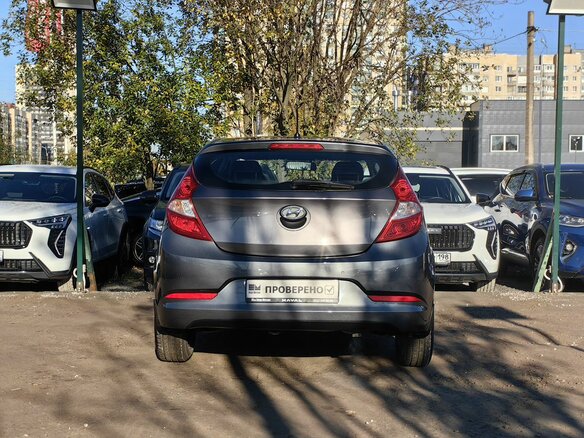 2016 Hyundai Solaris I Рестайлинг, серый, 849000 рублей - вид 5
