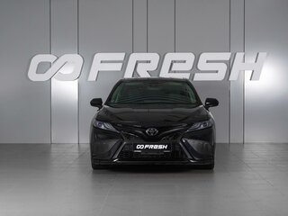 2021 Toyota Camry VIII (XV70) Рестайлинг, чёрный, 3390000 рублей, вид 3