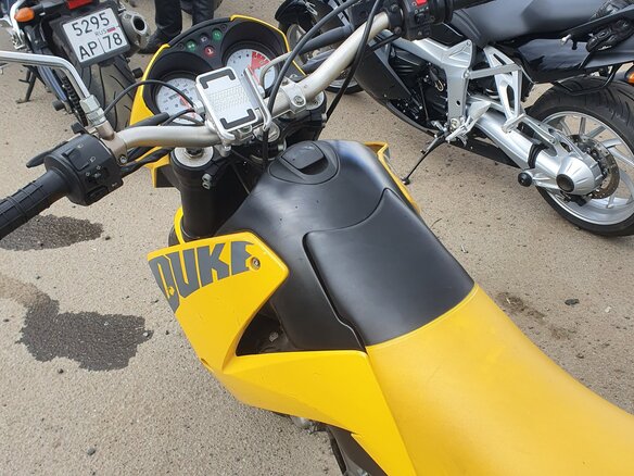 2003 KTM 640 Duke, жёлтый, 349999 рублей - вид 6