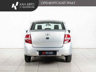 2017 Lada (ВАЗ) Granta I, серебристый, 468000 рублей, вид 4