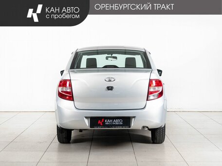 2017 Lada (ВАЗ) Granta I, серебристый, 468000 рублей, вид 4