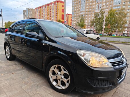 2007 Opel Astra H Рестайлинг, чёрный, 550000 рублей, вид 2
