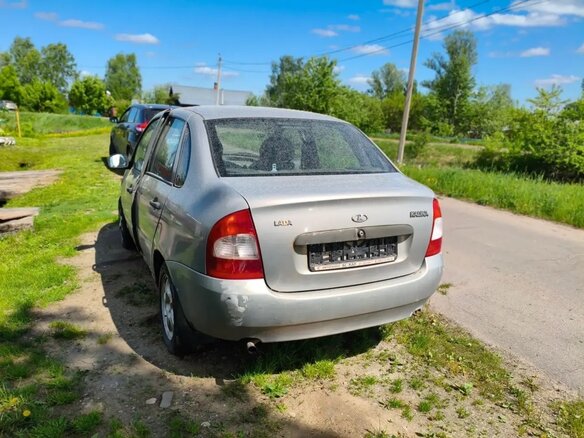 2006 Lada (ВАЗ) Kalina I, серебристый, 45000 рублей - вид 2