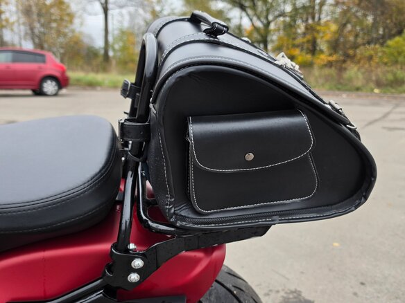 2019 Harley-Davidson Fat Bob, красный, 2500000 рублей - вид 11
