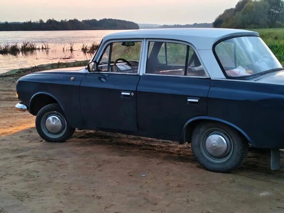 1975 Москвич 412 ИЭ, голубой, 75000 рублей - вид 10