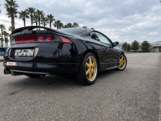 1998 Mitsubishi Eclipse II, чёрный, 1250000 рублей, вид 4