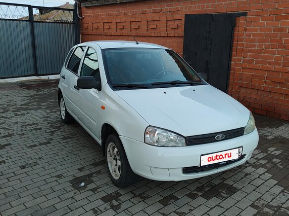 2012 Lada (ВАЗ) Kalina I, белый, 270000 рублей - вид 1