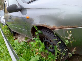 2008 Lada (ВАЗ) Kalina I, серый, 135000 рублей, вид 5