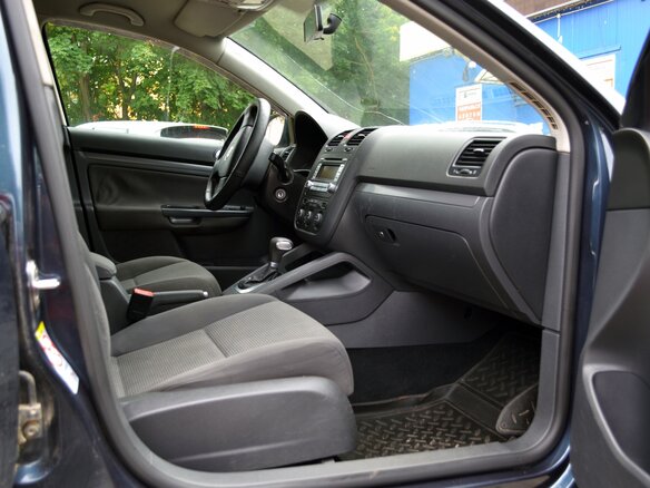 2008 Volkswagen Jetta V, синий, 400000 рублей - вид 9