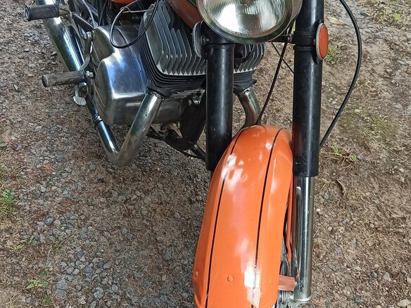 1978 CZ 350, жёлтый, 260000 рублей - вид 8