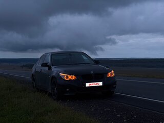 2006 BMW 5 серии 525xi V (E60/E61), чёрный, 1300000 рублей, вид 5