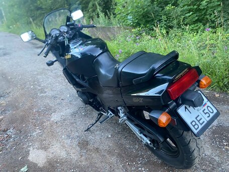 1989 Kawasaki GPZ 400, чёрный, 240000 рублей, вид 1