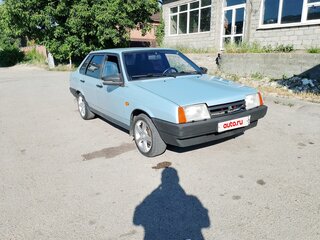 2003 Lada (ВАЗ) 21099, жёлтый, 300000 рублей, вид 4