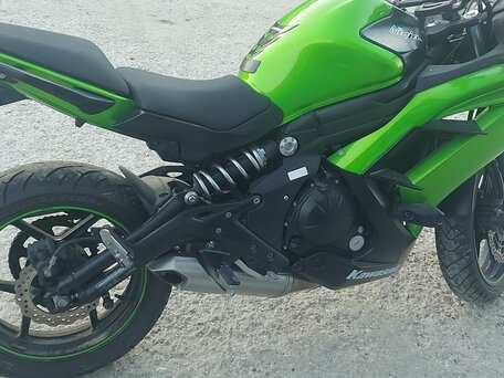2013 Kawasaki Ninja 650, зелёный, 600000 рублей, вид 1