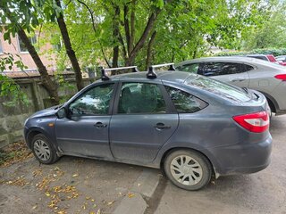 2015 Lada (ВАЗ) Granta I, серебристый, 400000 рублей, вид 3