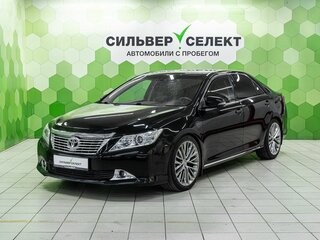 2013 Toyota Camry VII (XV50), чёрный, 1450000 рублей, вид 1