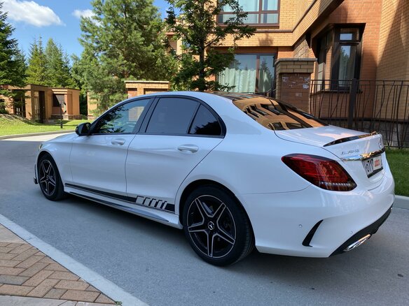 2018 Mercedes-Benz C-Класс 200 IV (W205) Рестайлинг, белый - вид 10