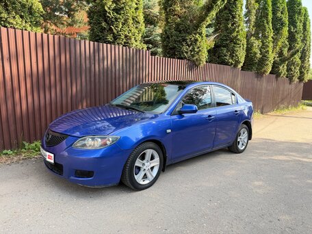 2005 Mazda 3 I (BK), синий, 310000 рублей, вид 3