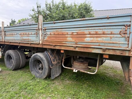 2003 МАЗ Полуприцеп бортовой, серый, 470000 рублей, вид 2