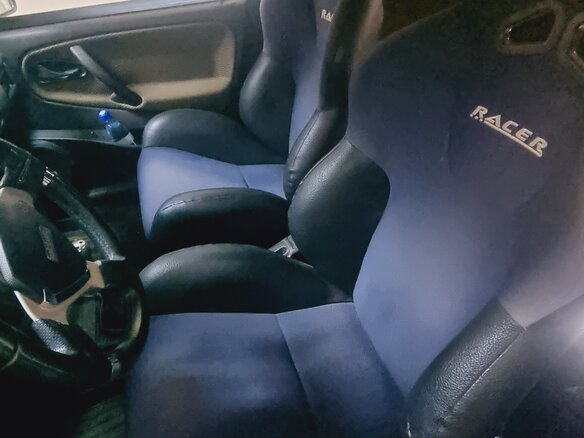 2005 Lada (ВАЗ) 2114, синий, 450000 рублей - вид 14