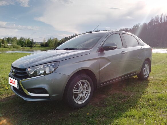 2018 Lada (ВАЗ) Vesta I, серый, 1085000 рублей