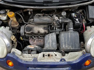 2005 Daewoo Matiz I Рестайлинг, синий, 170000 рублей, вид 5