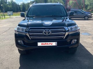 2020 Toyota Land Cruiser 200 Series Рестайлинг 2, чёрный, 9000000 рублей, вид 2