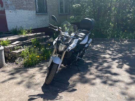 2016 BMW F 800 R, белый, 680000 рублей, вид 1